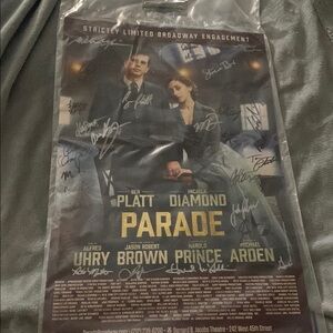 Parade Broadway Poster with Signatures